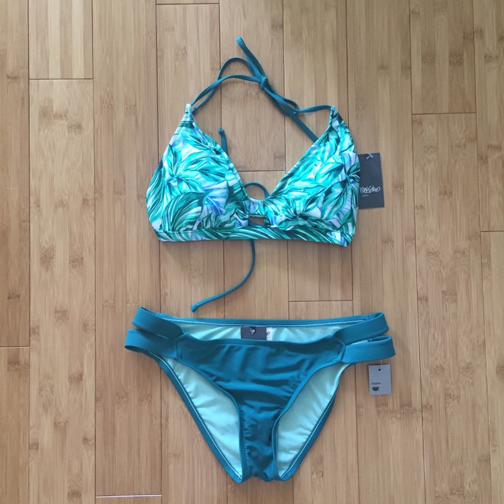 Tropical Print Swimsuit